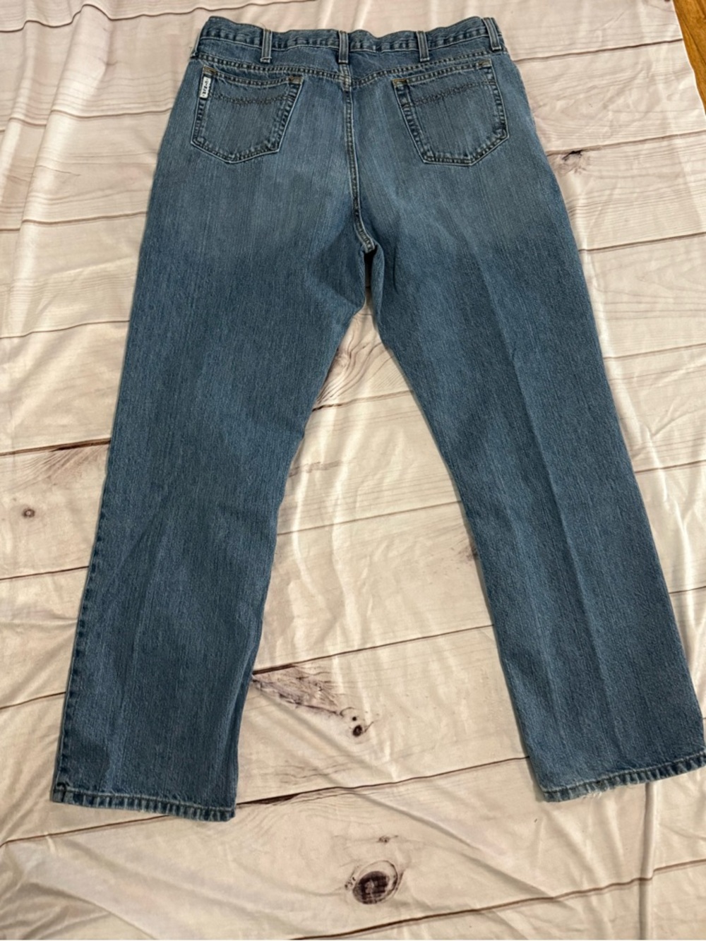 Cinch Men's Medium Blue Bootcut Jeans 38x32 - Picture 2 of 7